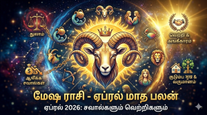 மேஷ ராசி பொதுப்பலன் | ஏப்ரல் மாதம் 2026